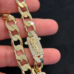 san judas tadeo gold plated bracelet