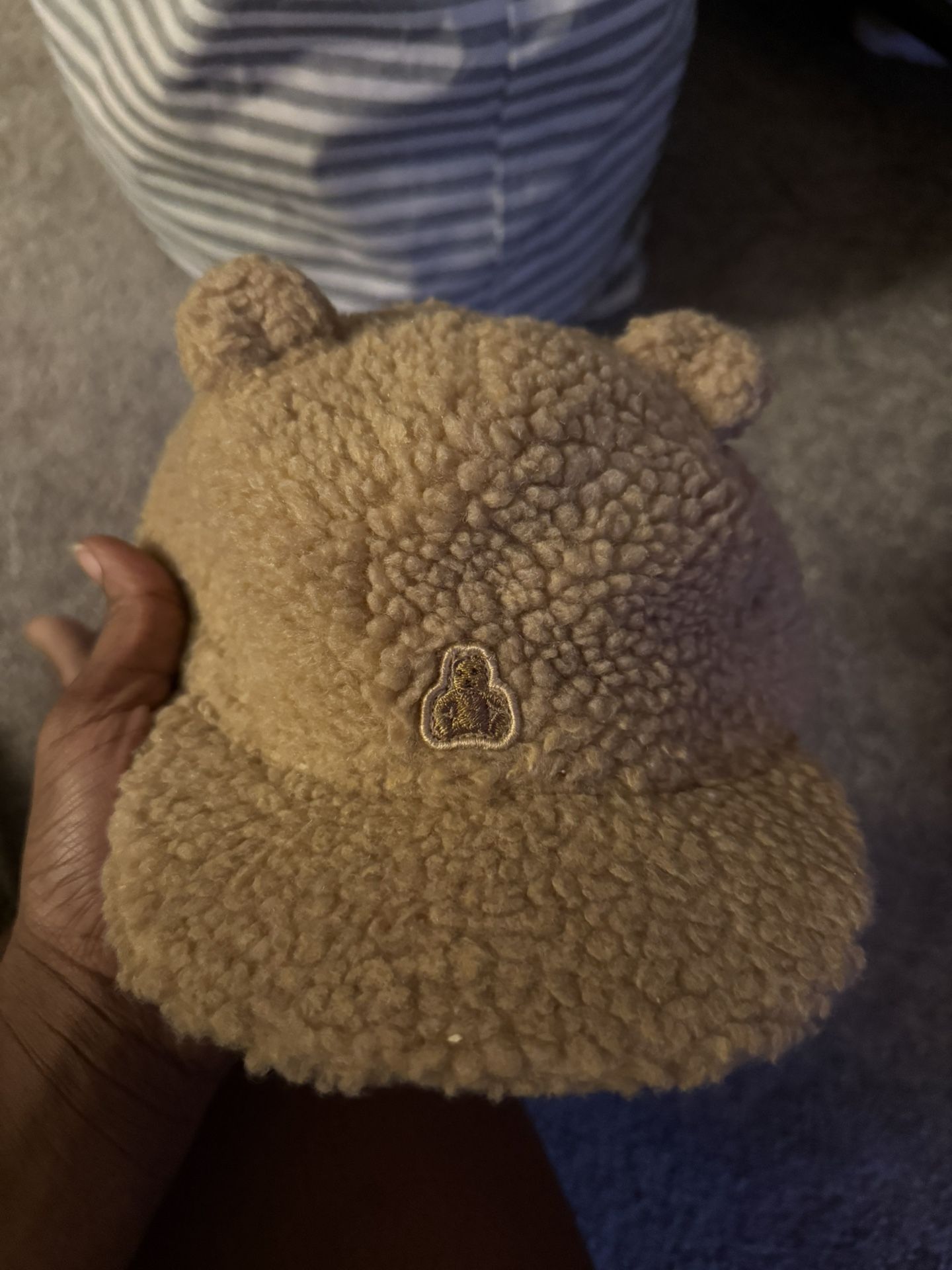 Kids teddy bear hat