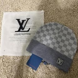 LV GREY BEANIE