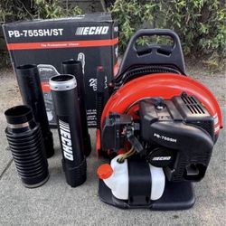 ECHO 233 MPH 651 CFM 63.3cc Gas 2-Stroke Backpack Leaf Blower