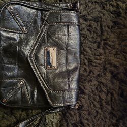 small leather purse