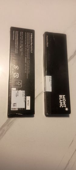 Montblanc Ballpoint Pen Refills Mystery Black F