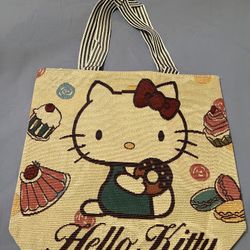 Brand New Hello Kitty Large Canvas bag