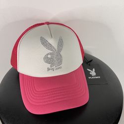 Playboy Girl Trucker Snapback Hat (nwt)