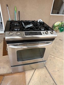 Gas oven cooktop