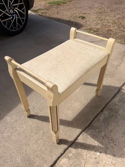 Vintage Vanity Bench
