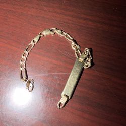 14kt gold bracelet