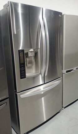 LG 3-Door Stainless Steel Refrigerator
