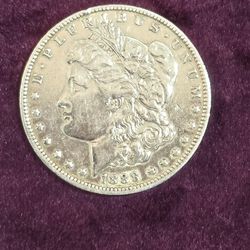 1888 o Morgan Silver Dollar 