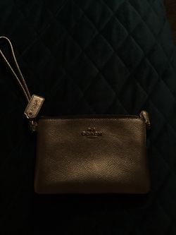 Perfect condition coach wristlet