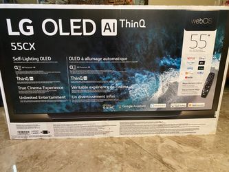 LG 55” OLED TV AI ThinQ