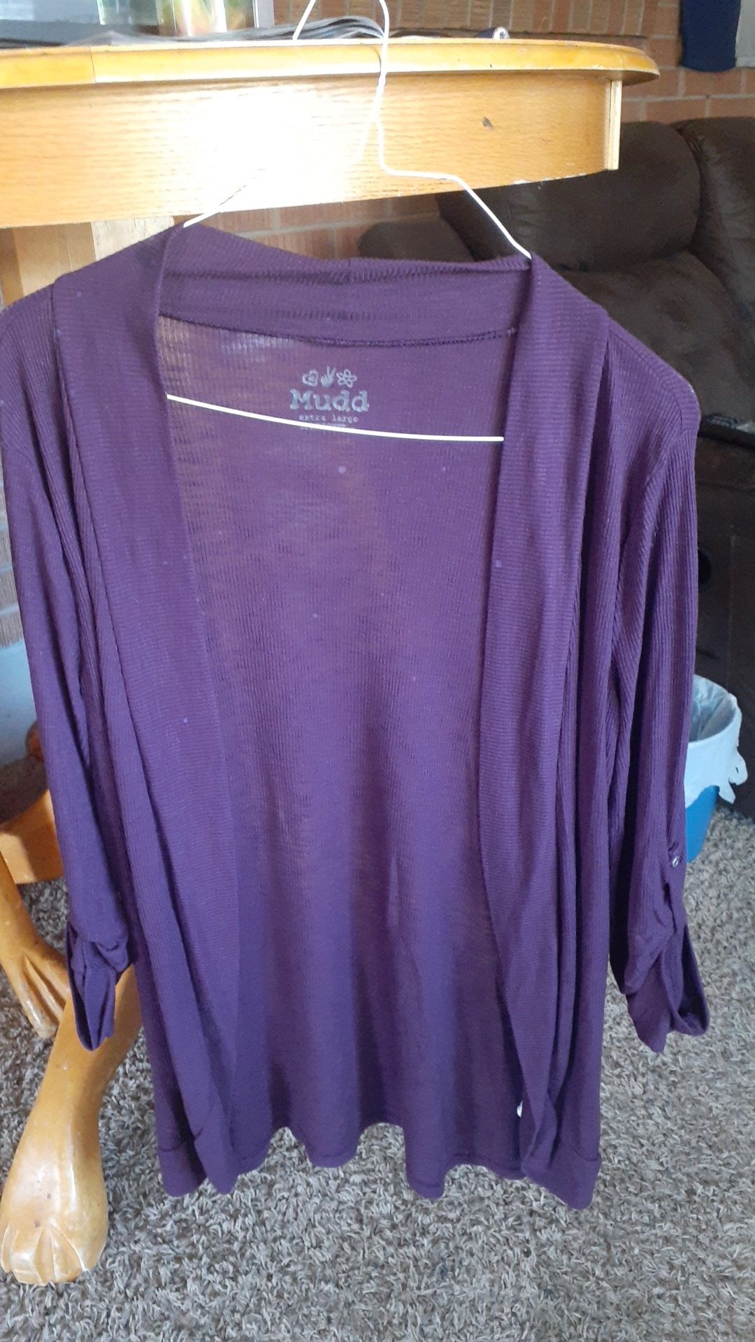 Mudd Shawl Cover Up Size Xtra Large