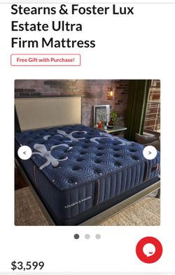 Stearns & Foster Mattress (king)