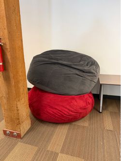 Two Large Bean Bags