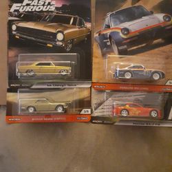 Hot Wheels Premium Lot Of 4