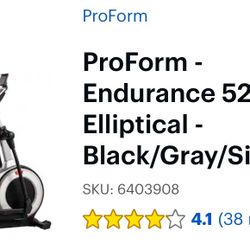 Pro Form Endurance 520E Elliptical 