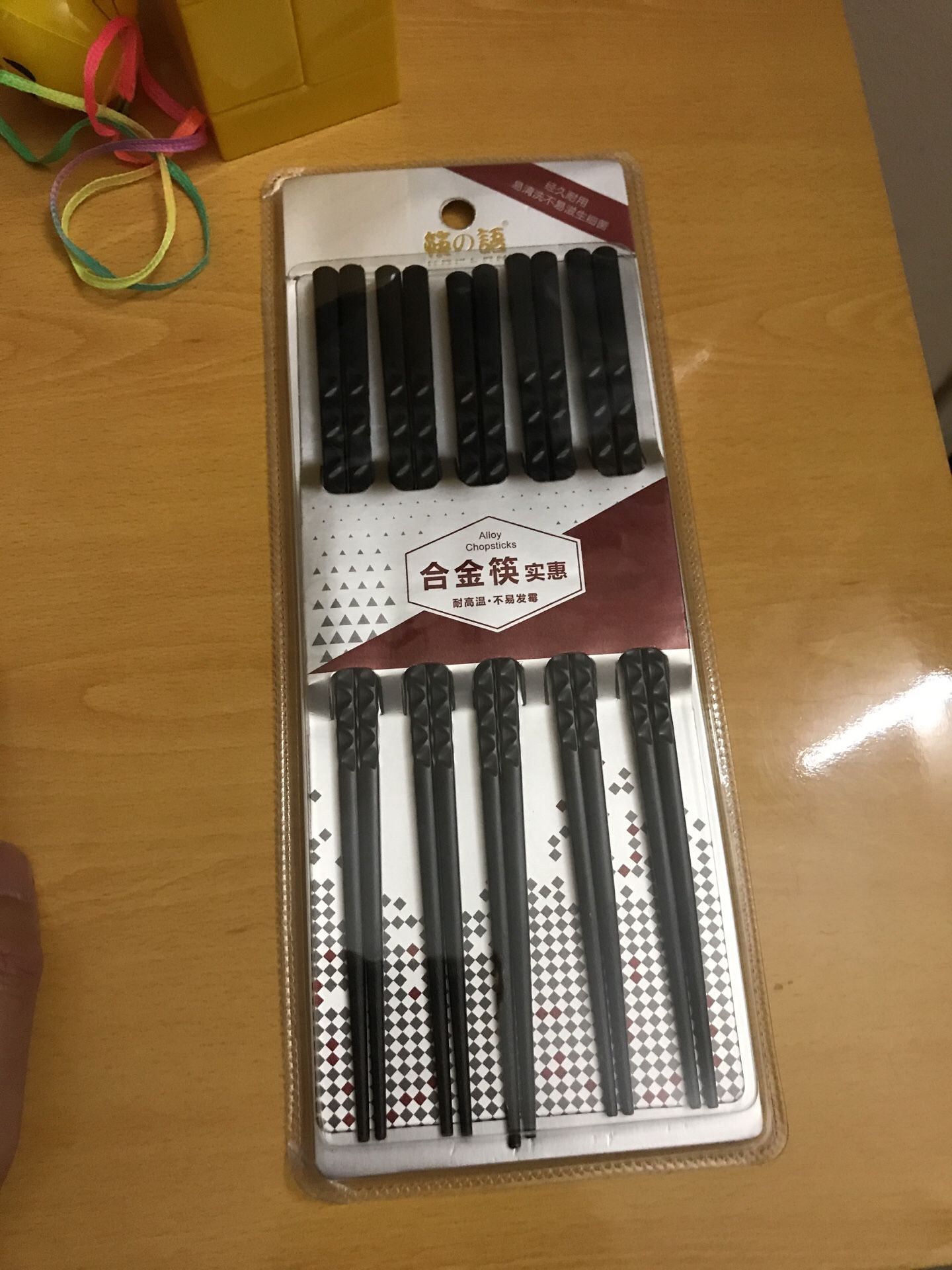 Alloy chopsticks