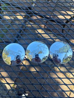 Metal FX Chrome Wheel Center Caps – Set of 3