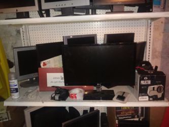 Flatscreen pc monitors $10 and up