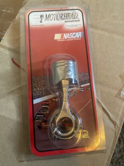 NASCAR Dale Earnhardt (#3) Motorhead Piston Keychain.