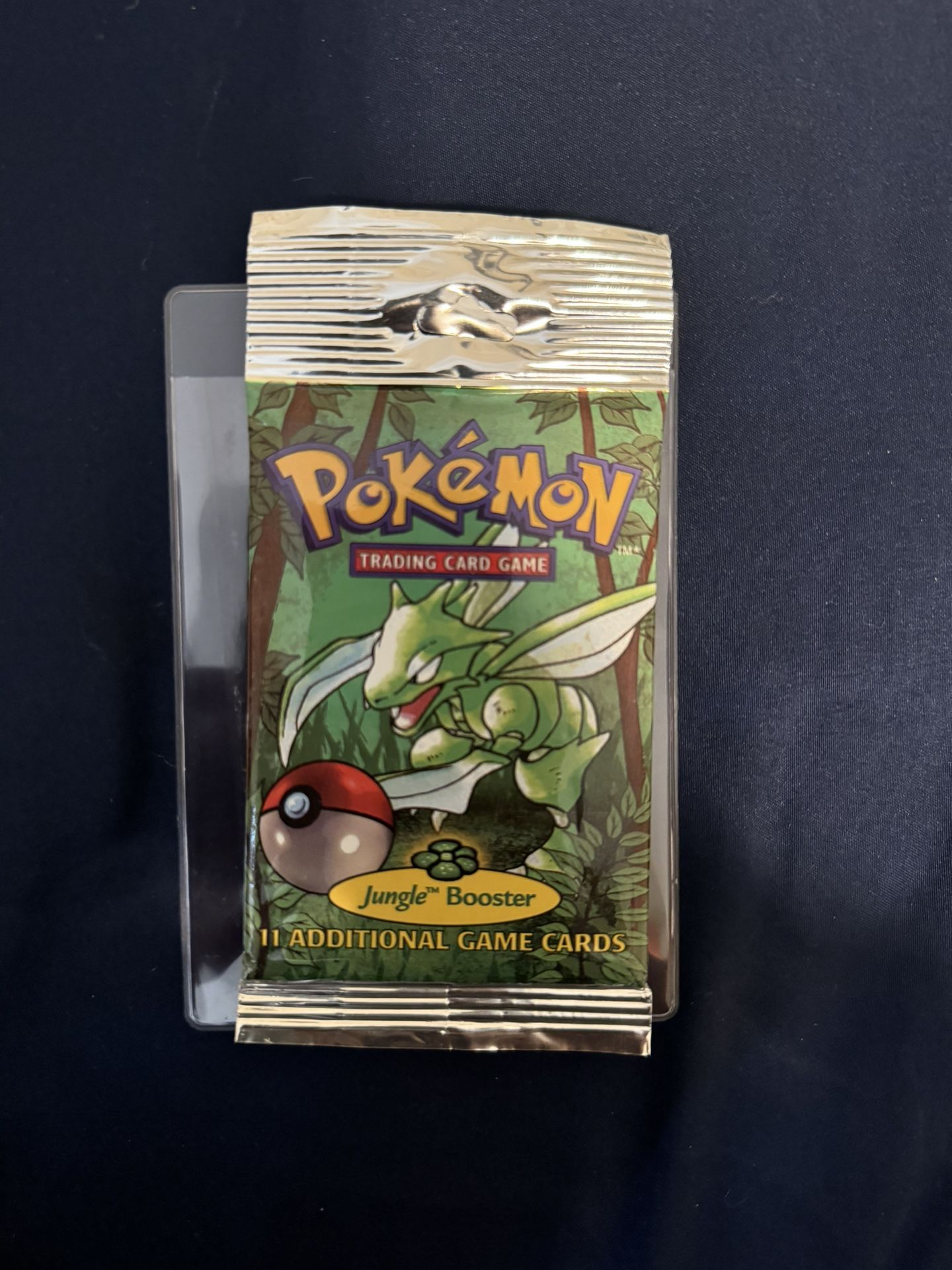 Pokemon Card - Jungle - Booster Pack - Scyther Artwork
