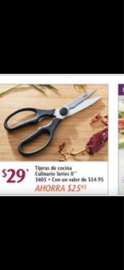 Tijeras nuevas de Princess house