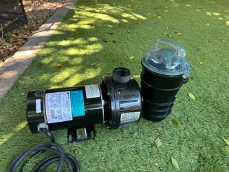 poop/spa/pond pump 1hp 110v