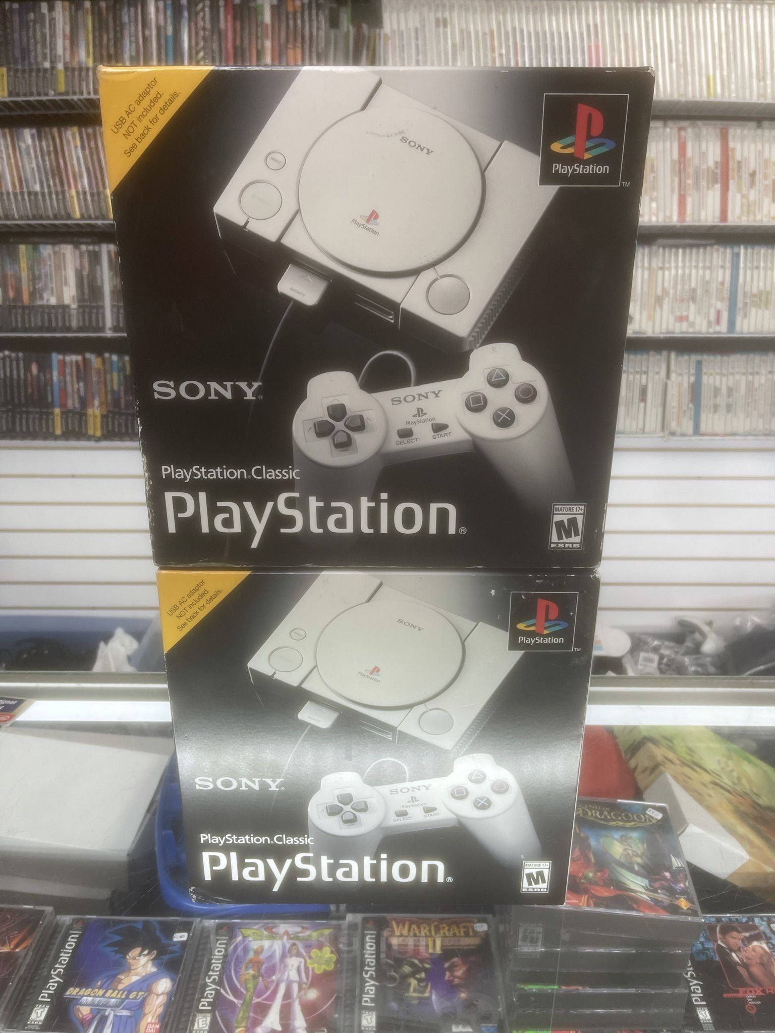 New Sealed PlayStation Classic $120 Gamehogs 11am-7pm