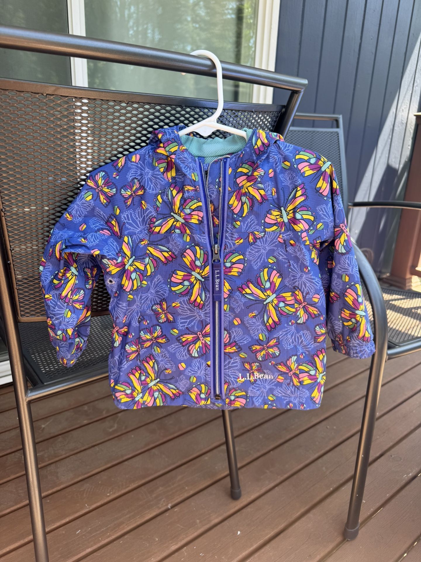LL Bean New Discovery Rain Jacket 12-18 Months