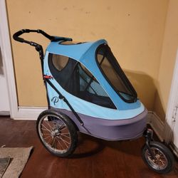 Petique All Terrain Pet Jogger Stroller For Dogs And Cats