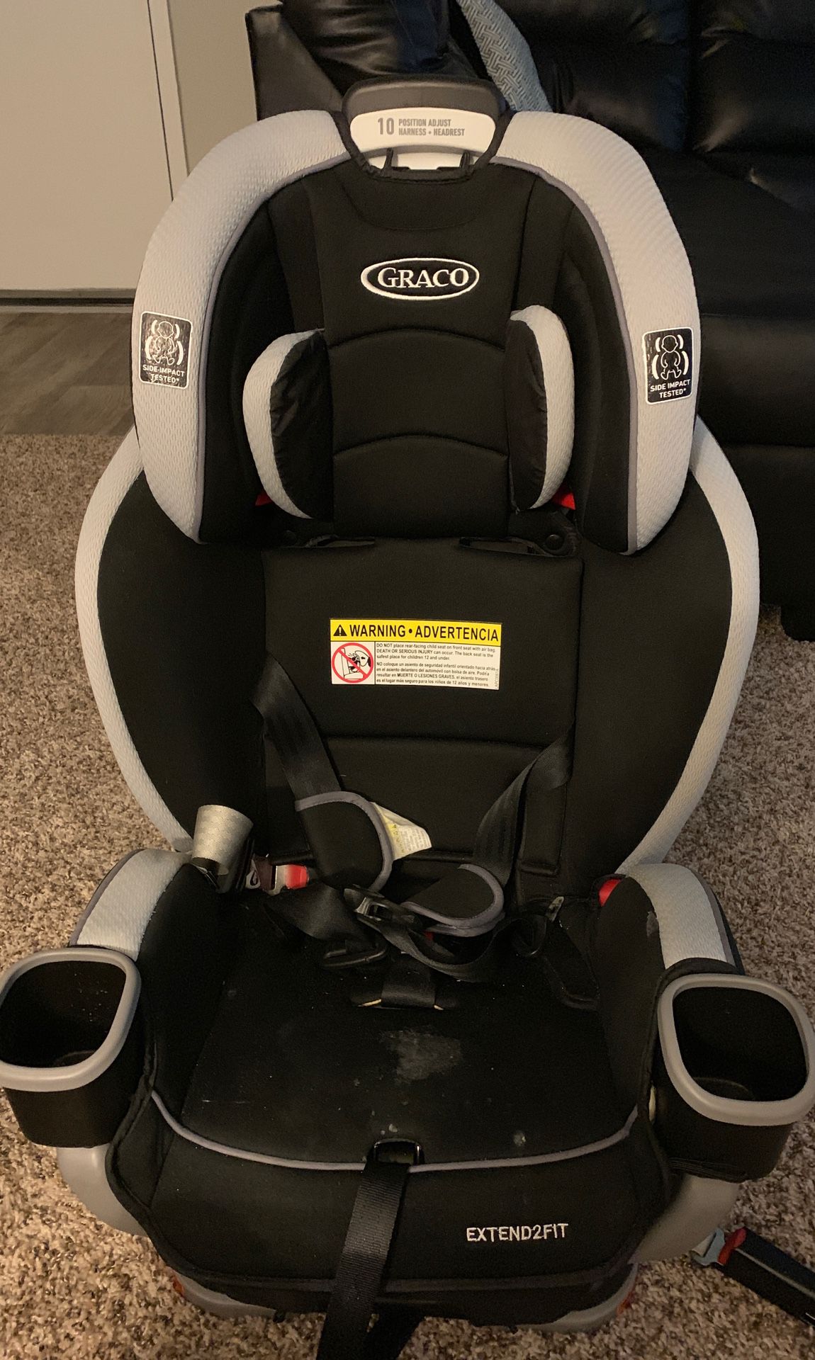 Graco extended fit car seat