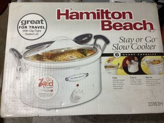 Hamilton Beach Stay Or Go Cooker
