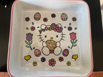 Hello Kitty Easter Serving Dish