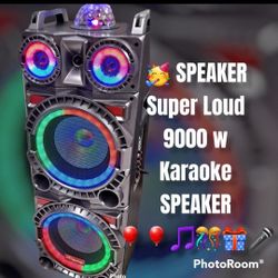 BLUETOOTH PARTY KARAOKE SPEAKER 🎉🎈🎶🎈💡🎤🌟🎁