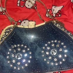 Y2K purse with rhinestones 