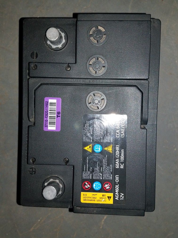 Battery AGM60L-DIN