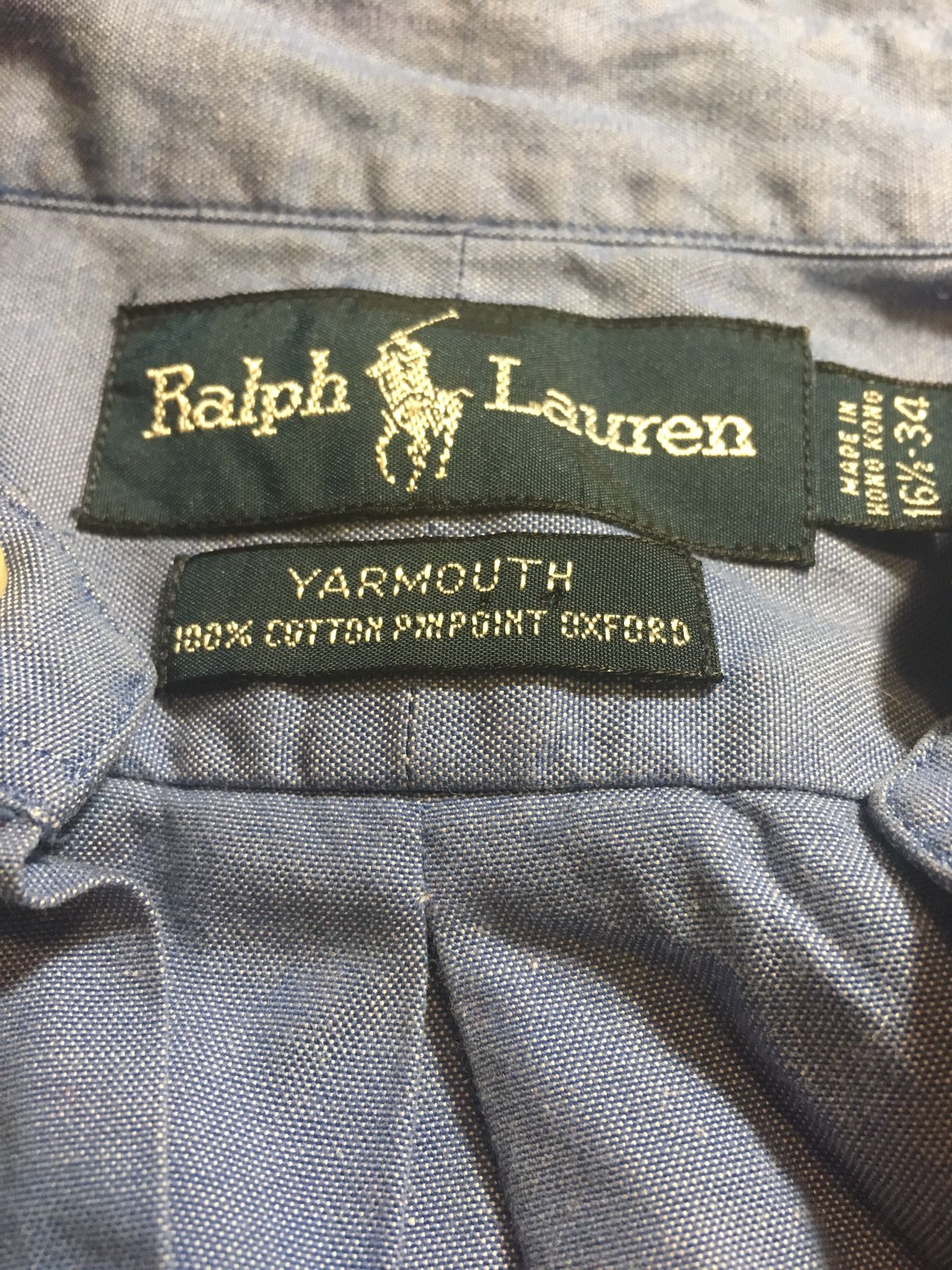 Men’s Ralph Lauren Polo button up shirt