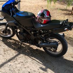 Almost Lost My Good Friend Do To An Accident So I'm Getting Rid Of The Bike Suzuki Niji 500 Will Trade For Honda Nissan 