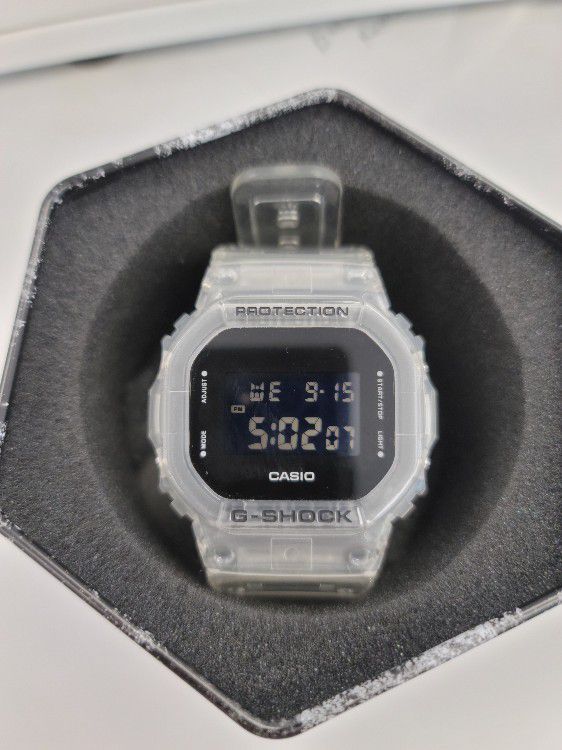 G-Shock Digital Transparent