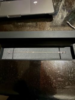 14k diamond tennis bracelet