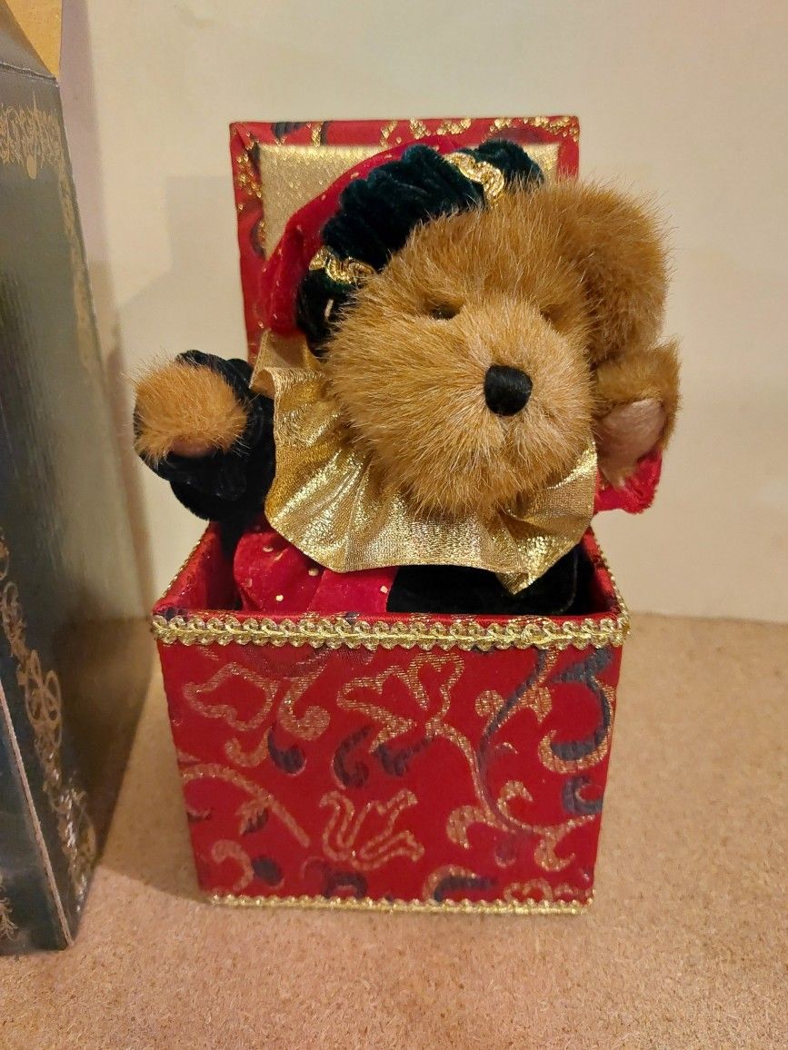 Boyd's Bears Jack B. Twinkletone Music Box With Original Box
