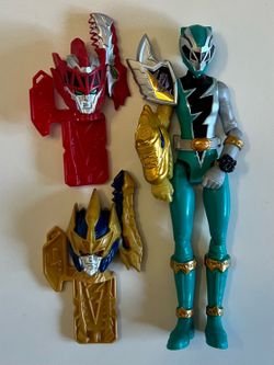 Power Rangers Dino Fury Green Ranger 6-inch + 2 Keys