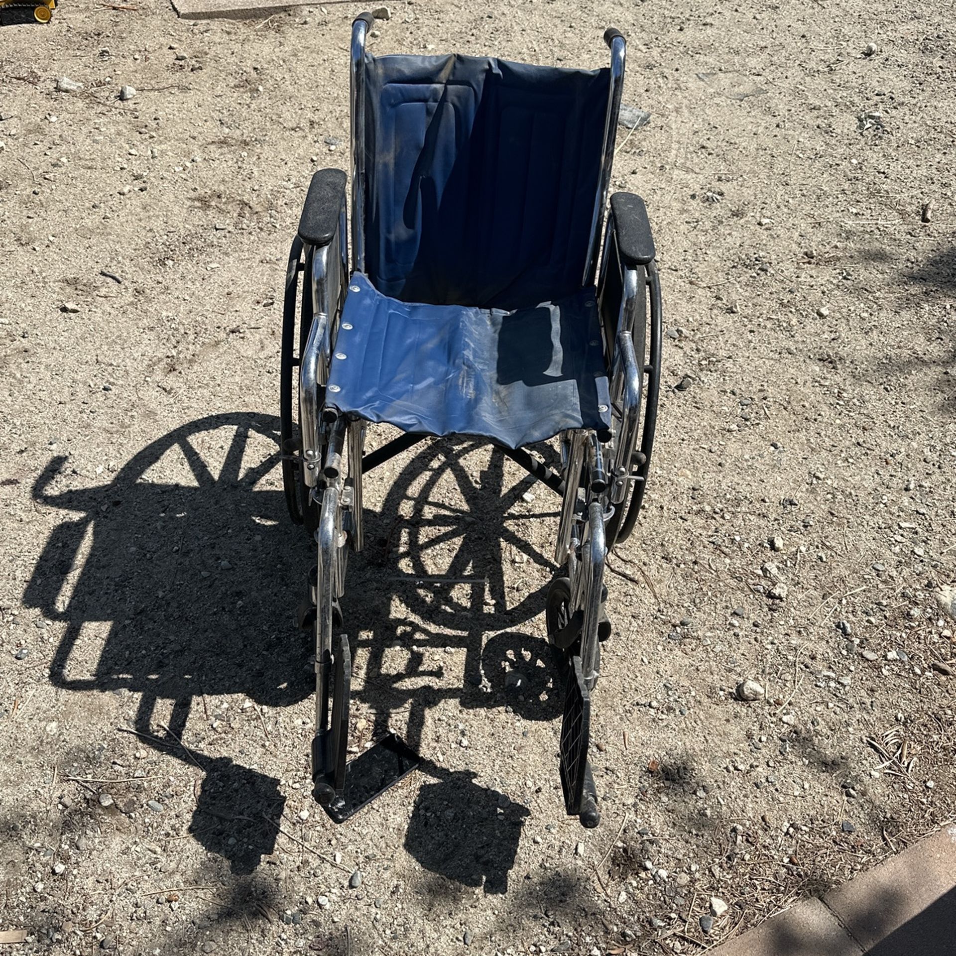 Blue Wheelchair
