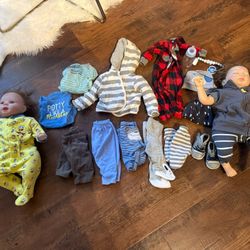 Baby Boy Reborn And Accessories 