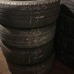 Set of 255/65/17 Goodyear