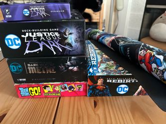 Dc Deck building board game. Prices In description