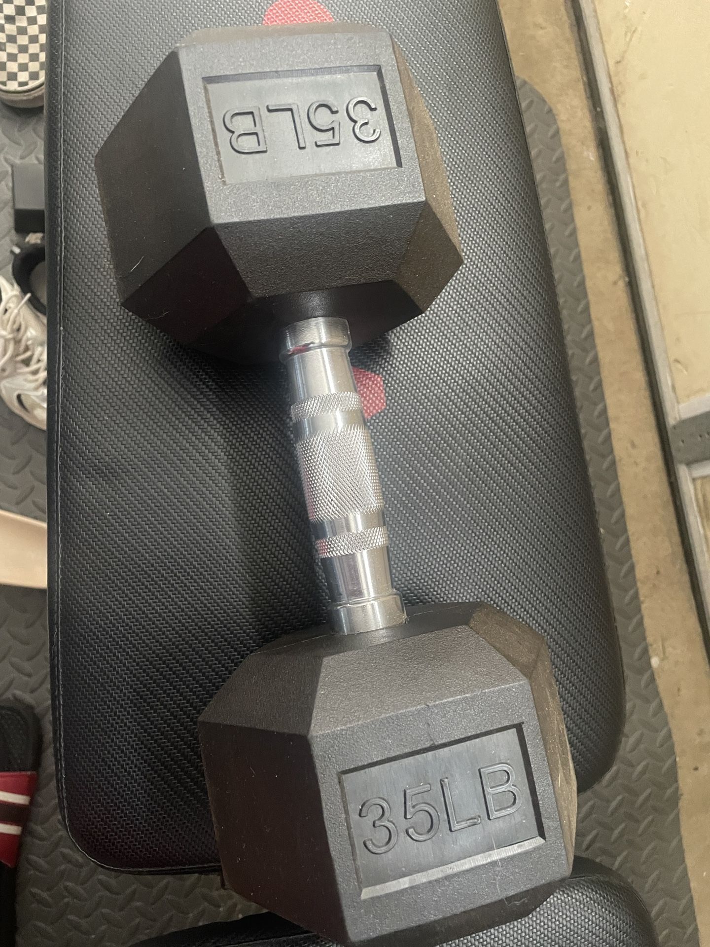 Hex dumbbell 35lbs x2