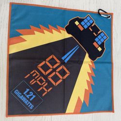  Back To The Future Golf Towel - New