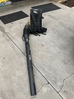 Ryobi Backpack Blower Gas Powered