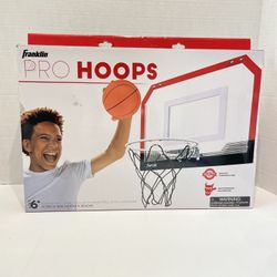 Franklin Sports Mini Basketball Hoops Kids Indoor Over The Door Mini Hoop